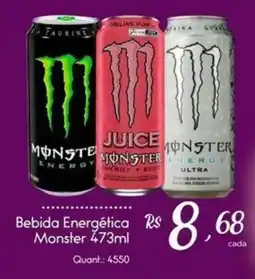 Giassi Supermercados Bebida Energética Monster oferta