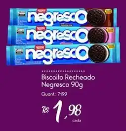 Giassi Supermercados Biscoito recheado negresco oferta