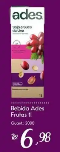 Giassi Supermercados Bebida Ades Frutas oferta