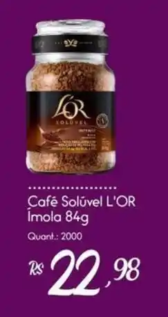 Giassi Supermercados Café Solúvel L'OR Ímola oferta