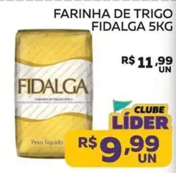 Lider Atacadista Farinha de trigo fidalga oferta