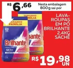 Lider Atacadista Lava-roupas em pó brilhante oferta