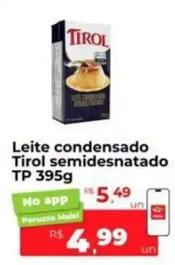 Peruzzo Leite condensado tirol semidesnatado oferta