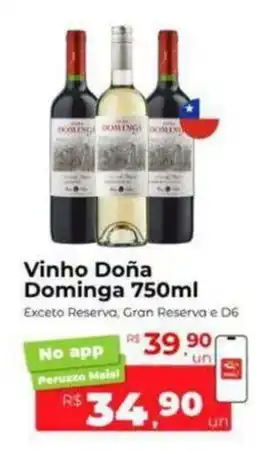 Peruzzo Vinho Doña Dominga 750ml oferta