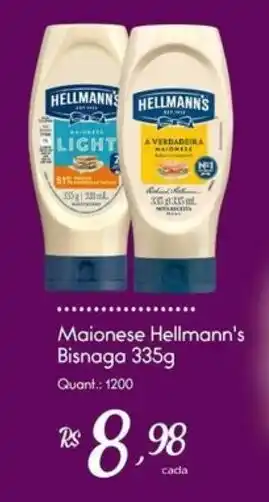 Giassi Supermercados Maionese hellmann's bisnaga oferta