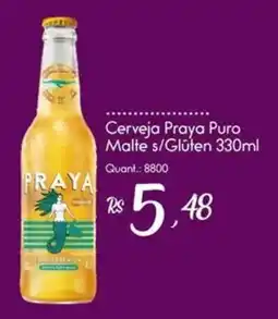 Giassi Supermercados Cerveja Praya Puro Malte s/gluten oferta