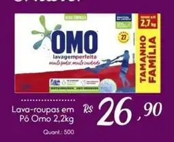 Giassi Supermercados Lava-roupas em Pó Omo oferta