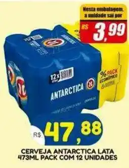Bramil Supermercados Cerveja antarctica oferta