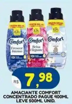 Bramil Supermercados Amaciante comfort concentrado oferta