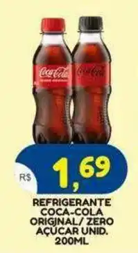 Bramil Supermercados Refrigerante coca-cola original/zero oferta