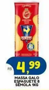 Bramil Supermercados massa galo espaguete oferta