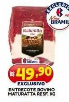 Bramil Supermercados Entrecote bovino maturatta oferta