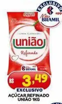 Bramil Supermercados açúcar refinado uniao oferta