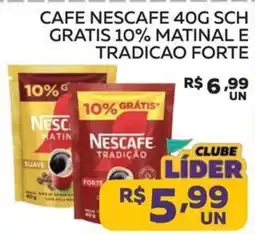 Lider Atacadista Cafe nescafe 40g sch matinal e tradicao forte oferta