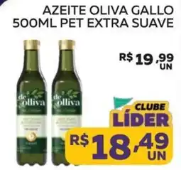 Lider Atacadista Azeite oliva gallo extra suave oferta