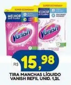Bramil Supermercados tira manchas liquido vanish refil unid oferta