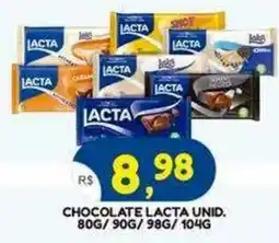 Bramil Supermercados Chocolate lacta unid. oferta