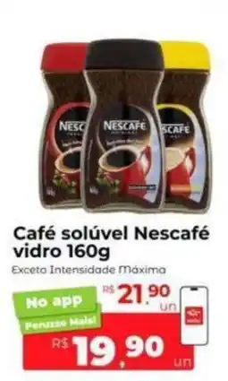 Peruzzo Café solúvel Nescafé vidro 160g oferta