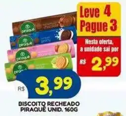 Bramil Supermercados biscoito recheado piraque oferta