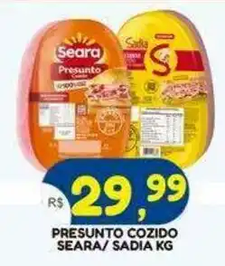Bramil Supermercados Presunto seara oferta