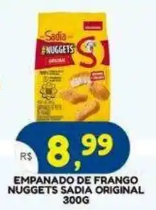 Bramil Supermercados Empanado de frango nuggets sadia original oferta