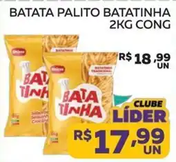 Lider Atacadista batata palito batatinha oferta