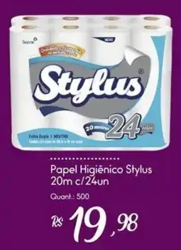 Giassi Supermercados Papel Higiênico Stylus oferta