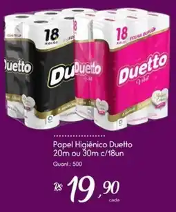 Giassi Supermercados Papel Higiênico Duetto oferta