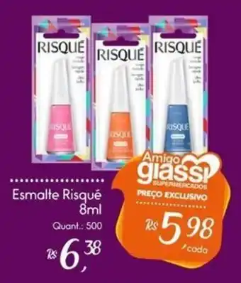 Giassi Supermercados Esmalte risqué oferta