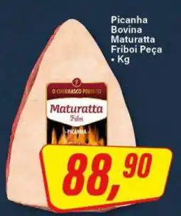 Rede Supermarket Picanha Bovina Maturatta Friboi Peça oferta
