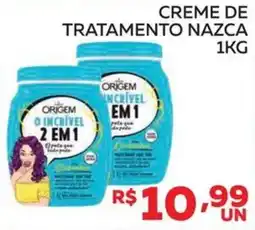 Lider Atacadista Creme de tratamento nazca oferta