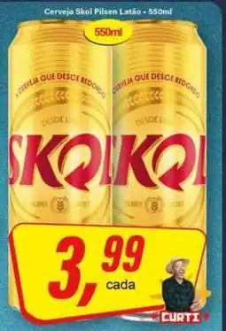 Rede Supermarket Cerveja Skol Pilsen Latão oferta