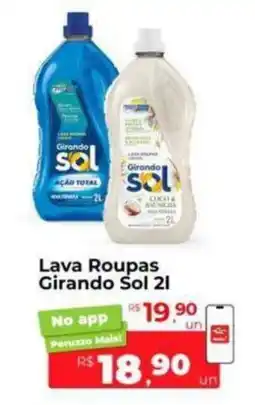 Peruzzo Lava Roupas Girando Sol 2l oferta