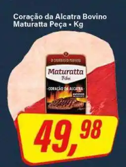 Rede Supermarket Coração da Alcatra Bovino Maturatta oferta