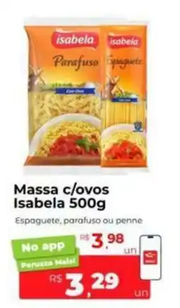 Peruzzo Massa c/ovos isabela oferta