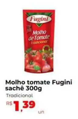 Peruzzo Molho tomate fugini sachê 300g oferta