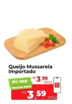 Peruzzo Queijo Mussarela Importado oferta