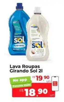 Peruzzo Lava Roupas Girando Sol 2l oferta