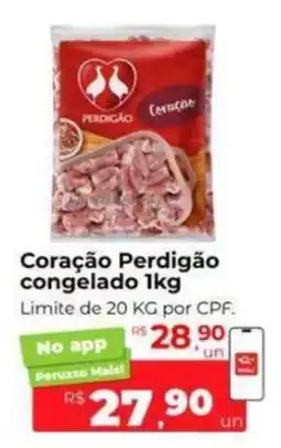 Peruzzo Coração Perdigão congelado oferta
