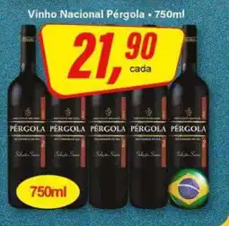 Rede Supermarket Vinho Nacional Pérgola oferta