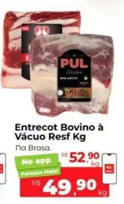 Peruzzo Entrecot Bovino à Vácuo Resf Kg oferta