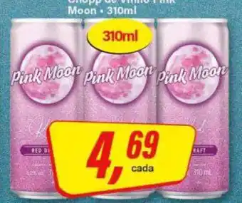 Rede Supermarket Chopp de Vinho Pink Moon oferta