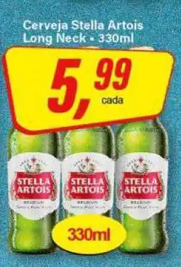 Rede Supermarket Cerveja Stella Artois Long Neck - 330ml oferta