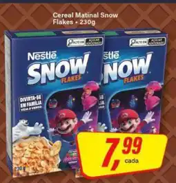 Rede Supermarket Cereal Matinal Snow Flakes oferta
