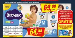 Rede Supermarket Babysec Ultra Sec Hiper oferta