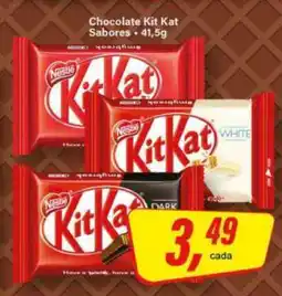 Rede Supermarket Chocolate Kit Kat Sabores oferta