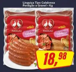 Rede Supermarket Linguiça Tipo Calabresa Perdigão a Granel - Kg oferta