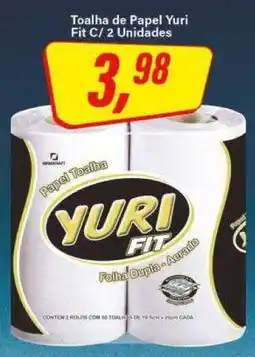 Rede Supermarket Toalha de Papel Yuri Fit C/ 2 Unidades oferta
