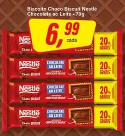 Rede Supermarket Biscoito Choco Biscuit Nestlé oferta