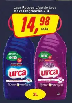 Rede Supermarket Lava Roupas Líquido Urca Maxx Fragrâncias oferta